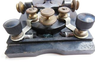 Vintage WW2 J - 37 Morse Code Telegraph Key 4