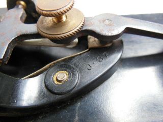 Vintage WW2 J - 37 Morse Code Telegraph Key 5