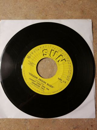 Johnny Cash And The Tennessee Two Vintage 45 Sun Record