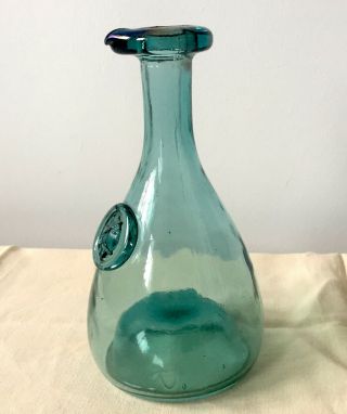 Vintage Holmegaard Wine Carafe Glass Decanter Ole Winther Scandinavian Viking