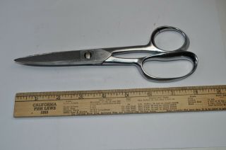 Vintage Cutco 8 Inch Chrome Take Apart Kitchen Scissors Serrated - Well