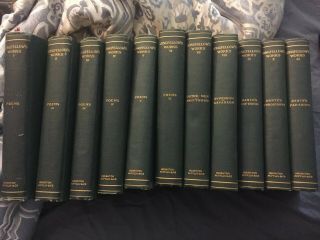 Longfellow’s,  Complete Set Of 11 Volumes,  Craigie Edition 1904