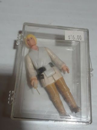 Vintage Star Wars Luke Skywalker Action Figure (1977) Lightsaber Hk