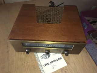 The Fisher Model FM 100 Stereophonic Wideband Tuner Receiver 2