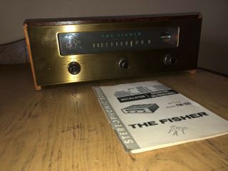 The Fisher Model FM 100 Stereophonic Wideband Tuner Receiver 4