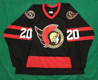 Vintage Nhl Ottawa Senators 90s Men’s Ccm 20 Hockey Jersey Xl Stitched