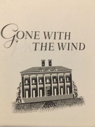 Franklin Library: Gone with the Wind: Civil War: Margaret Mitchell: Patron ' s Ed 2