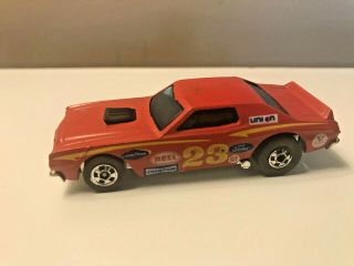 Ford Torino Stocker Vintage Classic Hot Wheels Blackwall Red 23 Crager Union 76