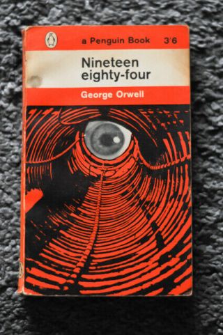 Penguin Nineteen Eighty Four Paperback George Orwell 1963