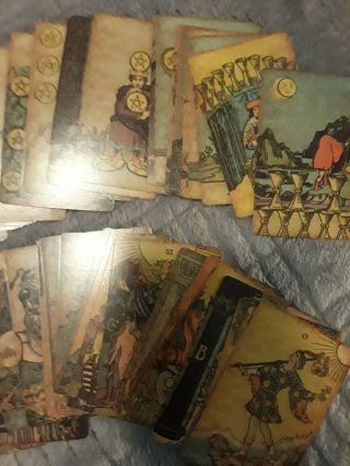 Pam ' s Vintage Limited Edition Tarot cards,  bridge size. 3