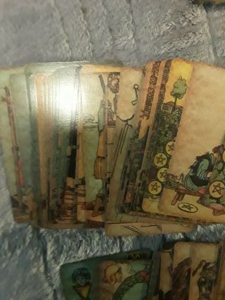 Pam ' s Vintage Limited Edition Tarot cards,  bridge size. 4