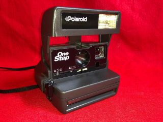 Vintage Polaroid One Step Close Up Instant 600 Film Camera - &