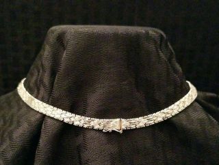 Vintage Sterling Silver Necklace 35g 3