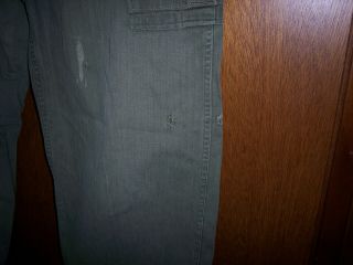 Vintage Korean War Era US Army Fatigue pants With 13 Star Buttons 2 3