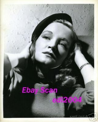 Nina Foch Vintage Photo Sexy Foreign Starlet