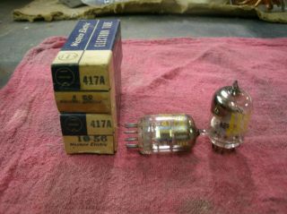 Western Electric 417a Vacumn Tubes (5842)