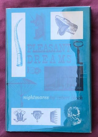 Pleasant Dreams - Nightmares - Robert Bloch Arkham House - Signed Bloch & Leiber