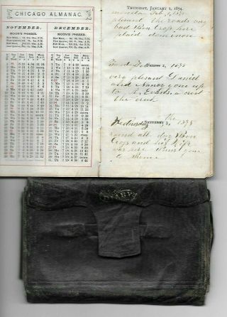 Manuscript Diary,  York,  with Insights into the 19th Century 2
