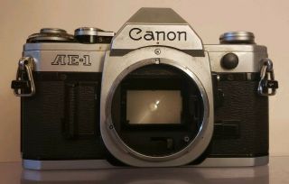 Canon Ae - 1 Vintage Slr 35mm Film Camera Body Only