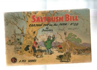 Saltbush Bill By Jolliffe No20 1959 Cartoon Fun On The Farm Vintage Australiana