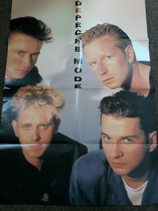 Vintage Retro Depeche Mode Poster