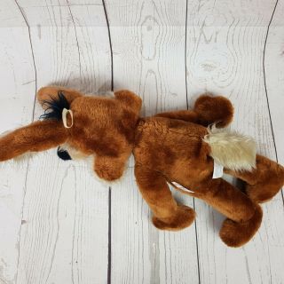 Wile E Coyote Vintage Soft Plush Toy Warner Bros Looney Tunes 1971 Mighty Star 2
