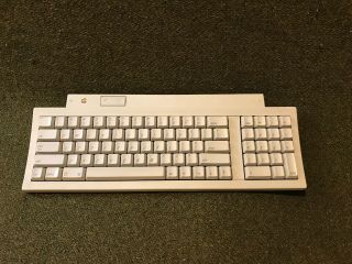 1991 Vintage Apple Keyboard Ii Mac Computer M0487 Key Board