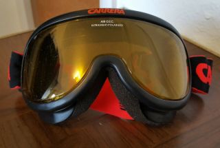 Vintage Classic Air O.  I.  C.  Carrera Ski Goggles Ultrasight Polarized