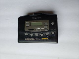 Sony Wm - Fx403 Walkman Cassette Player,  Am/fm Radio,  Black - Vintage Mega Bass