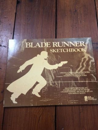 Blade Runner Sketchbook 1982 1st Edition