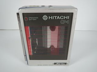 Hitachi Cp - 1ex Vintage Stereo Cassette Player Made In Japan,  Parts