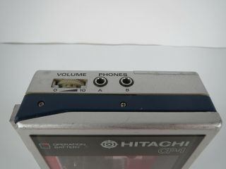 Hitachi CP - 1EX Vintage Stereo Cassette Player Made in Japan,  PARTS 6