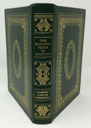 One Hundred Years Of Solitude Gabriel Garcia Marquez Leather Bound Gold Gilding