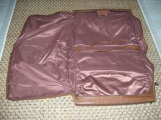 PIEL Vintage Leather Garment Bag Soft Brown 5