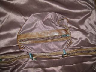 PIEL Vintage Leather Garment Bag Soft Brown 7