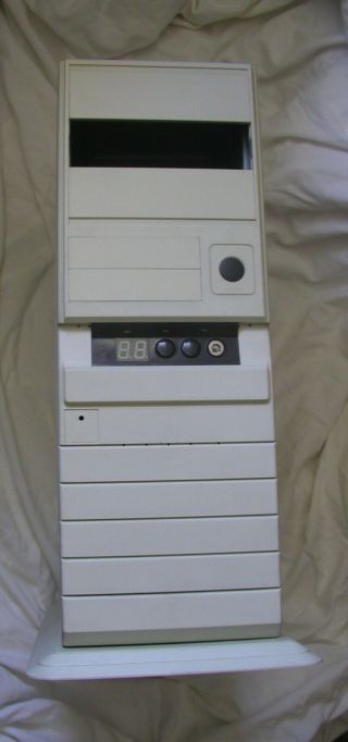 Vintage Mid - Tower Computer Case Atx Cream/beige Color Nothing Fancy 1994