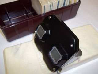 65 Vintage Viewmaster reels viewer storage case Disney RinTinTin Sambo TSawyer 3