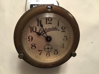 Vintage Oldsmobile Clock Manufactured by Ansonia Clock Company 2