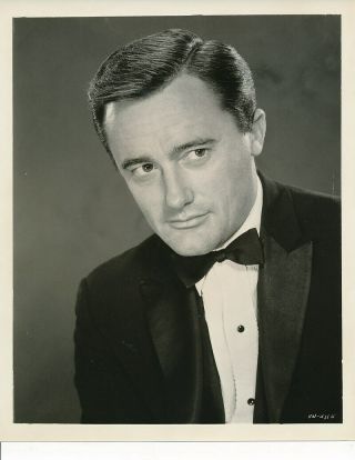 Robert Vaughn Napoleon Solo Vintage 1960s The Man From Uncle Photo