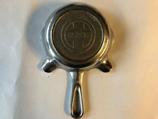 Vintage QUALITY WARE 0 GRISWOLD Cast Iron Skillet Fry Pan Ashtray ERIE 2