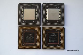 Socket 7 Intel Pentium Mmx 200mhz Processor Cpu Fv80503200 Sl27j 2.  8v
