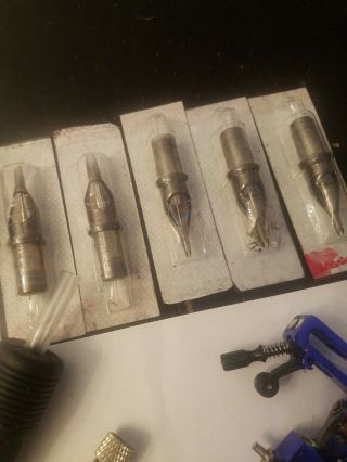 Two Tattoo Machine Guns One Unnamed Vintage and One Nedz comes with all shown 7