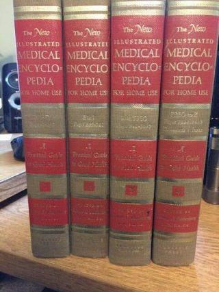 The Medical Encyclopedia For Home Use - 4 Volumes - 1967