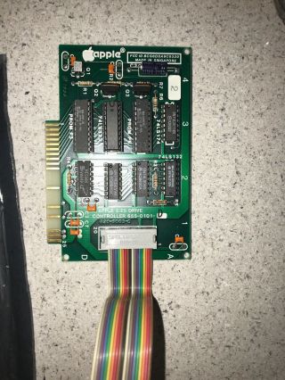 Apple IIe 5.  25 I/O Drive Controller Card 655 - 0101 - F Vintage Computer Part 2