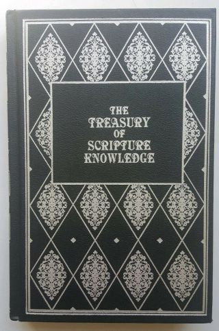 The Treasury Of Scripture Knowledge R.  A.  Torrey Barbour Leather Hb 1987