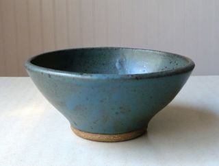 Studio Pottery Bowl Mingei Ceramics Vintage Handmade Wheel Thrown