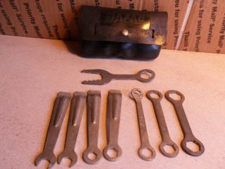 Mafac Tool Kit With Pouch Vintage 9 Pc