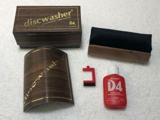 Discwasher D4 Vinyl Record Care Set Cleaner Brush Cleaning Kit Vintage