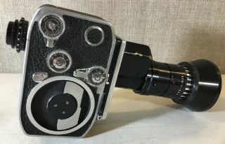Vintage Bolex Paillard Zoom Reflex P2 Movie Camera Switzerland