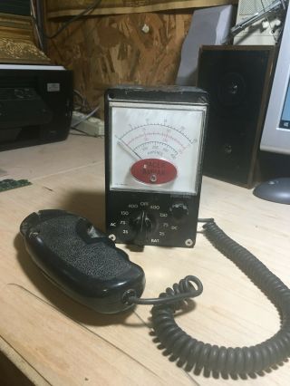 Vintage Pacer Ampak Dc Amp Meter